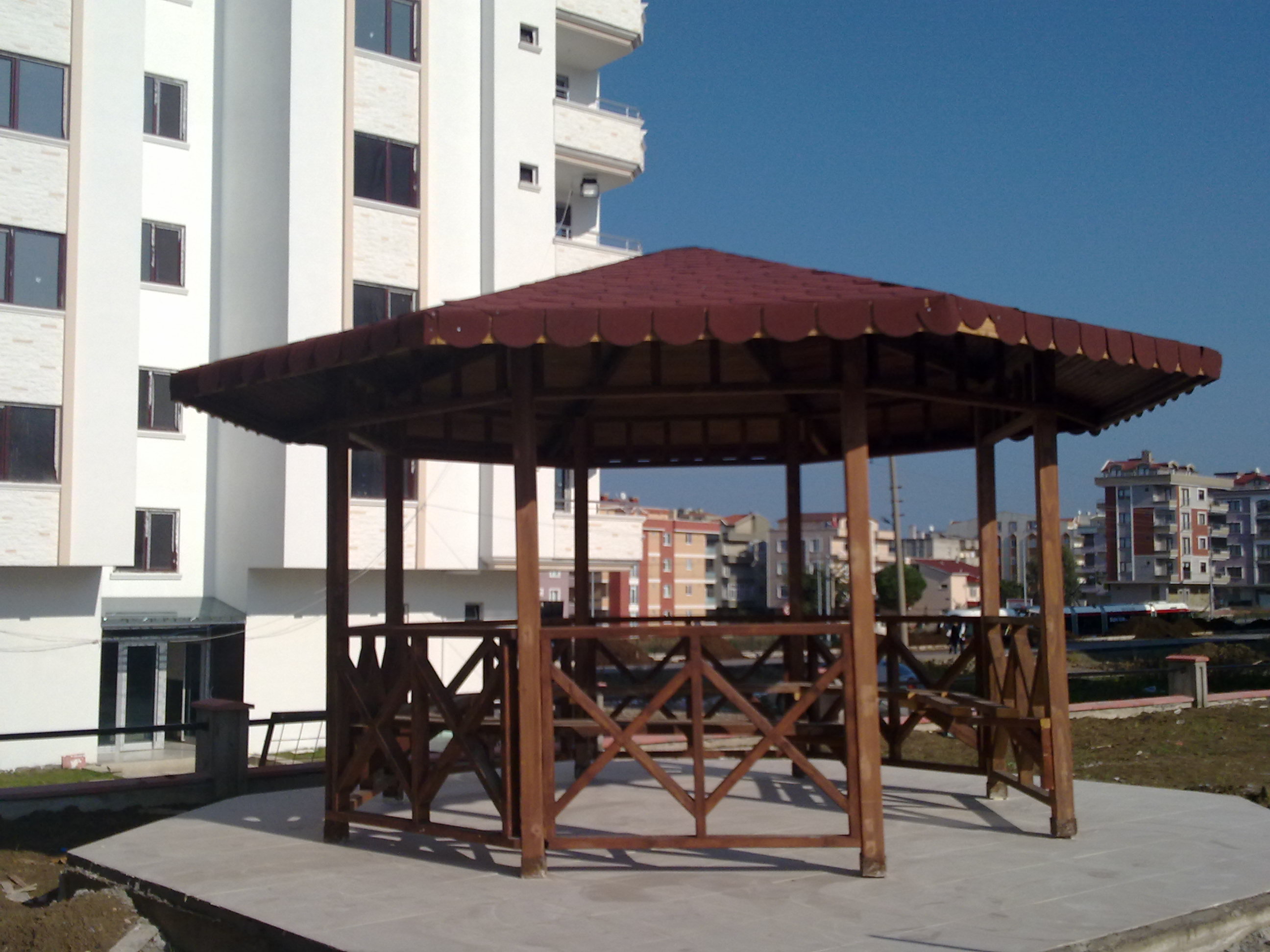Aydem Dikdörtgen Modern Çardak