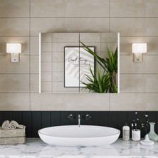 Aydem Aynalı Banyo Boy Dolabı